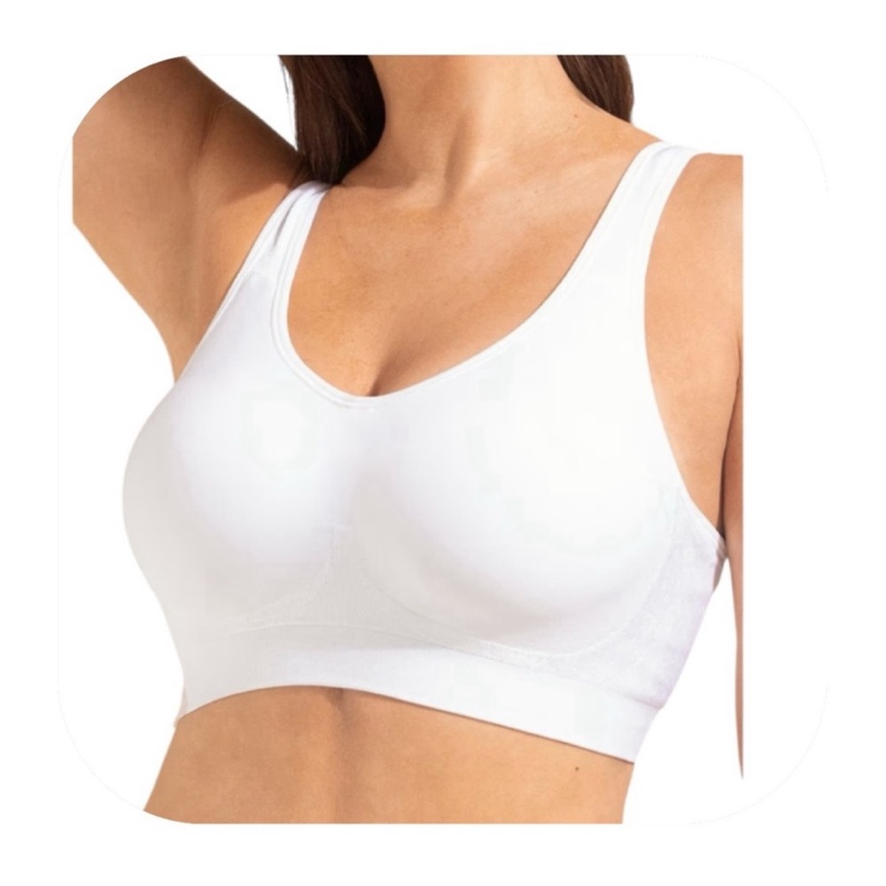 NWT Truekind 3XL white daily comfort wireless shaper bra